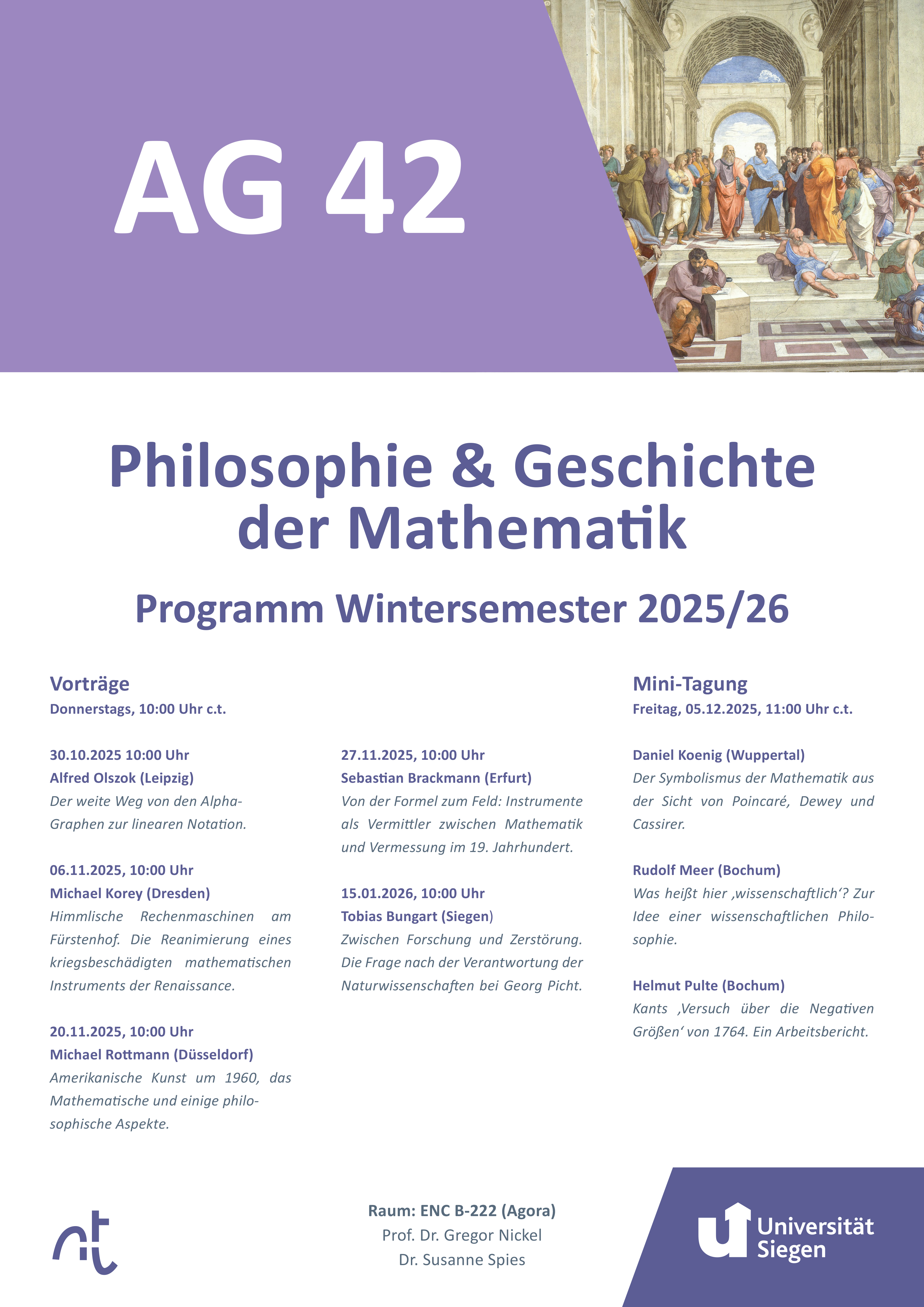 Vortrag Siegen